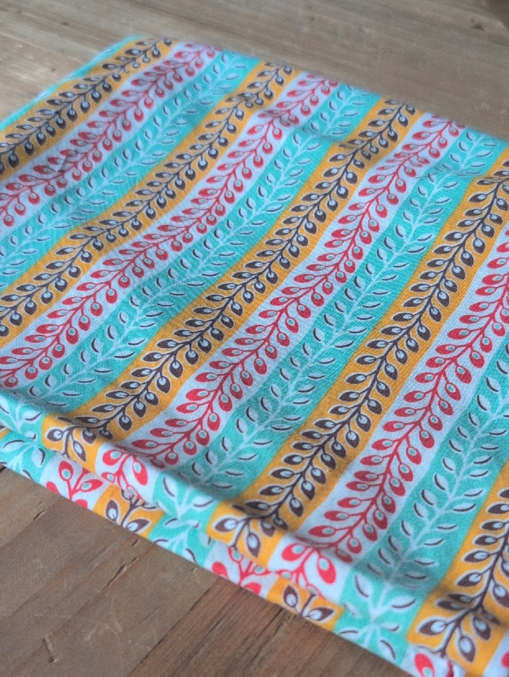 1-yd, Free Spirit "Flea Market Fancy" By Denyse Schmidt, Stripe Cotton Floral